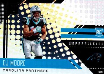 2018 Panini Unparalleled #257 D.J. Moore Front