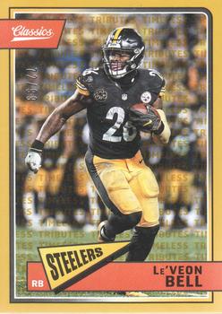 2018 Panini Classics - Timeless Tributes Gold #78 Le'Veon Bell Front