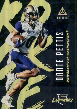 2018 Panini Luminance - Luminary #7 Dante Pettis Front