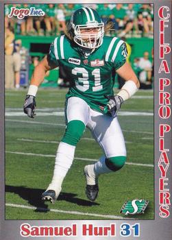 2012 JOGO CFLPA Pro Players #39 Samuel Hurl Front