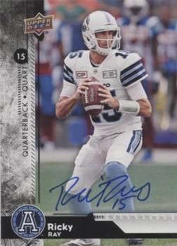 2018 Upper Deck CFL - Autographs #1 Ricky Ray Front