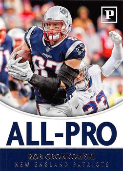 2018 Panini - All-Pro #3 Rob Gronkowski Front