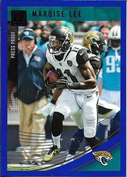 2018 Donruss - Press Proof Blue #135 Marqise Lee Front