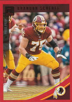 2018 Donruss - Press Proof Red #286 Brandon Scherff Front