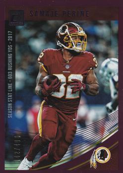 2018 Donruss - Season Stat Line #288 Samaje Perine Front