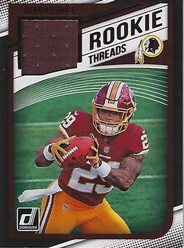 2018 Donruss - Rookie Threads #7 Derrius Guice Front