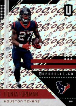 2018 Panini Unparalleled - Flight #77 D'Onta Foreman Front