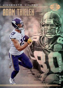 2018 Panini Illusions #90 Adam Thielen / Cris Carter Front