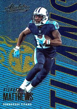 2018 Panini Absolute - Spectrum Gold #97 Rishard Matthews Front