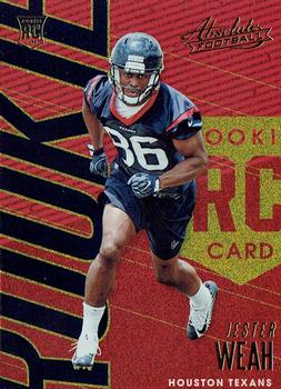 2018 Panini Absolute - Spectrum Gold #144 Jester Weah Front