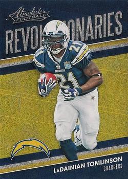 2018 Panini Absolute - Revolutionaries Spectrum Gold #RE-LT LaDainian Tomlinson Front