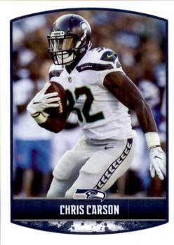 2018 Panini NFL Sticker Collection #427 Chris Carson Front