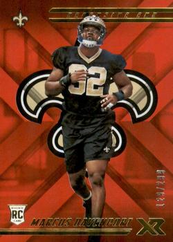 2018 Panini XR - Red #117 Marcus Davenport Front