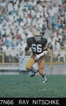 1968 Champion Corn Flakes #7N66 Ray Nitschke Front