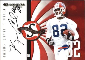 2000 Donruss - Signature Series Red #NNO Kwame Cavil Front