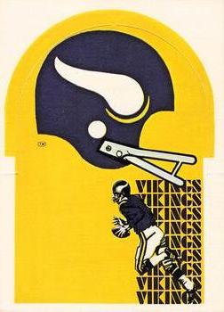1976 Sunbeam NFL Stand-ups #NNO Minnesota Vikings Front