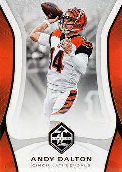 2018 Panini Limited #19 Andy Dalton Front
