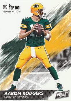 2018 Panini Day Kickoff #10 Aaron Rodgers Front