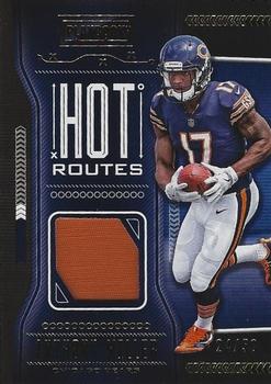 2018 Panini Playbook - Hot Routes Relics Prime #HR-35 Anthony Miller Front