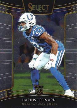 2018 Panini Select #5 Darius Leonard Front