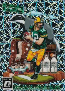 2018 Donruss Optic - Downtown #DT-5 Aaron Rodgers Front