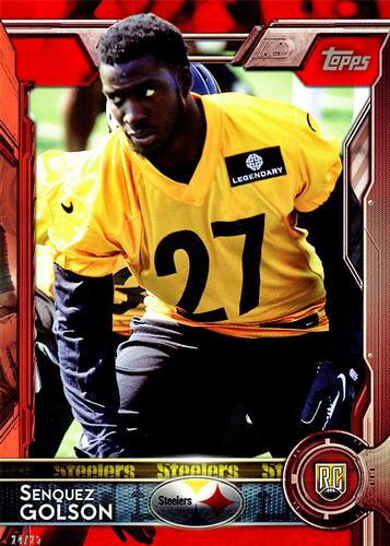 2015 Topps 5x7 - Red 5x7 #482 Senquez Golson Front