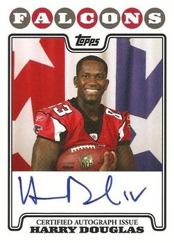 2008 Topps - NFL Rookie Premiere Autographs #RPA-HD Harry Douglas Front