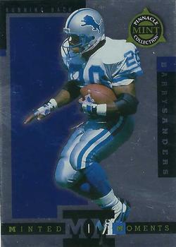 1998 Pinnacle Mint - Minted Moments Promos #9 Barry Sanders Front