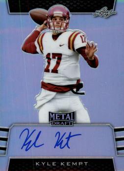 2019 Leaf Metal Draft #BA-KK1 Kyle Kempt Front