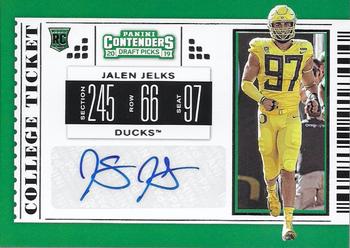 2019 Panini Contenders Draft Picks Collegiate #192 Jalen Jelks Front