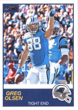 2019 Score #258 Greg Olsen Front