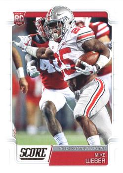 2019 Score #407 Mike Weber Front