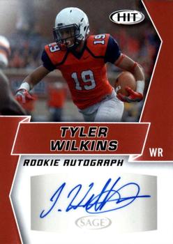2019 SAGE HIT - Autographs Red #A79 Tyler Wilkins Front