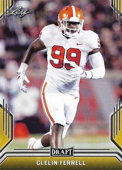 2019 Leaf Draft - Gold #11 Clelin Ferrell Front