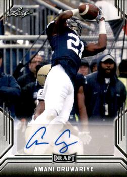 2019 Leaf Draft - Autographs #BA-AO1 Amani Oruwariye Front