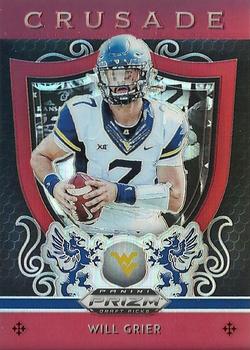 2019 Panini Prizm Draft Picks - Crusade Prizms Red #4 Will Grier Front