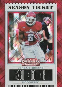 2019 Panini Contenders Draft Picks Collegiate - Diamond Ticket #50 Jordan Howard Front