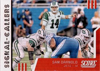 2019 Score - Signal-Callers Red #SC-24 Sam Darnold Front