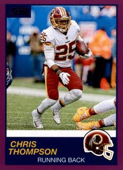 2019 Score - Purple #198 Chris Thompson Front