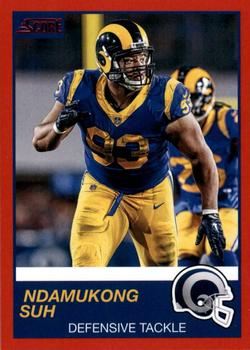 2019 Score - Red #303 Ndamukong Suh Front