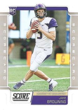 2019 Score - Scorecard #416 Jake Browning Front