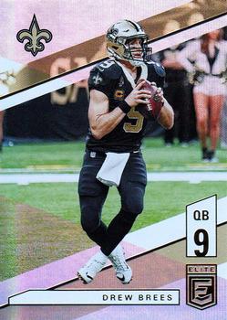 2019 Donruss Elite #32 Drew Brees Front