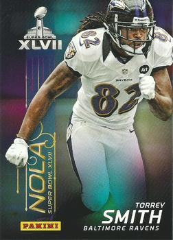 2013 Super Bowl XLVII NFL Experience #4 Torrey Smith Front