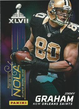 2013 Super Bowl XLVII NFL Experience #7 Jimmy Graham Front