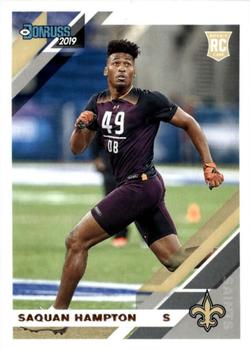 2019 Donruss #288 Saquan Hampton Front