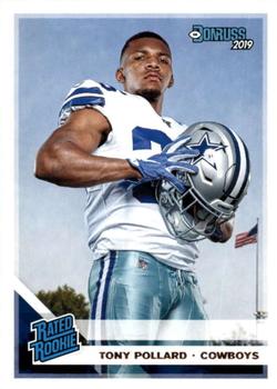 2019 Donruss #337 Tony Pollard Front