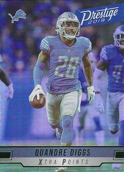 2019 Panini Prestige - Xtra Points Green #78 Quandre Diggs Front