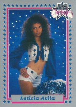 1992 Enor Dallas Cowboys Cheerleaders #3 Leticia Avila Front