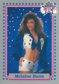 1992 Enor Dallas Cowboys Cheerleaders #7 Melaine Butts Front