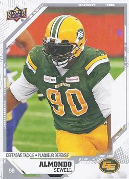 2019 Upper Deck CFL #85 Almondo Sewell Front